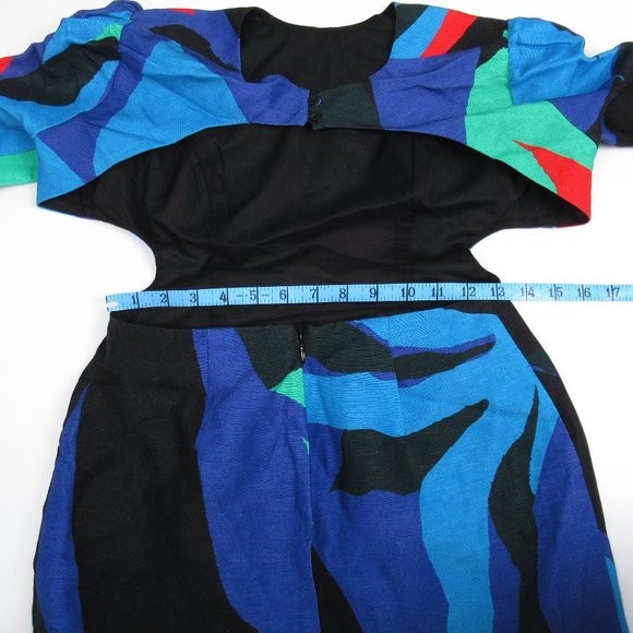 Anthropologie The Wolf Gang Lolita Cutout Dress - Small Petite S P - Picture 9 of 13